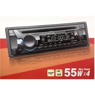 Trade Shop Trade Shop Traesio - Stereo Auto Autoradio Cd Dvd Mp3 Mp4 Sd Usb Aux 55w x 4 Frontalino Estraibile