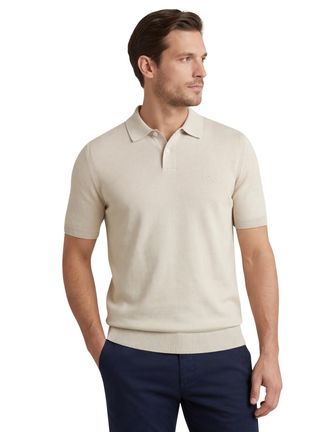 HUGO BOSS BOSS asac_p polo beige 2 knoops effen katoen