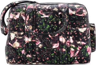 Givenchy Lucrezia Duffle Bag Printed Leather Medium satchel - Nero