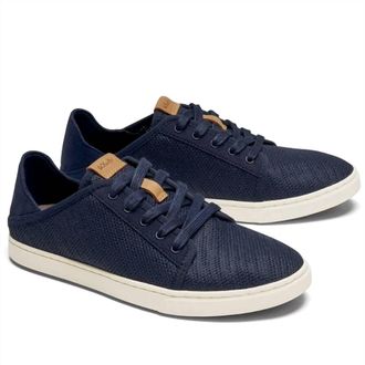 Olukai Womens Pehuea Li Sneaker In Trench Blue