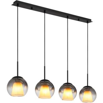 Globo Lighting Globo - lampada a sospensione - BARRY - nero - vetro - grande