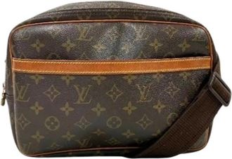 Louis Vuitton Pre-owned Vintage Cross Body Bag - Dames - Vintage Schoudertas - Bruin - ONE Size - Vintage