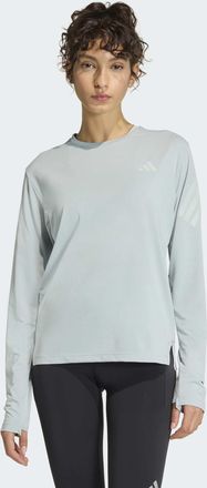 adidas Laufshirt ADIDAS PERFORMANCE adi365/// LS W, Damen, Gr. XXL, wonder sage, Obermaterial: 100% Polyester, Rundhals, Shirts Laufshirt