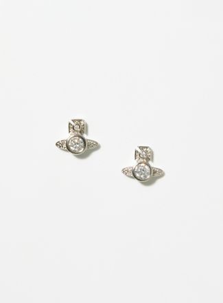 Vivienne Westwood Womens London zirconia orb earrings