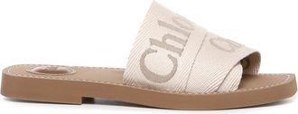 Chlo&eacute; Woody flat sandals