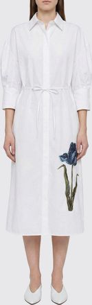 Erdem Abito chemisier Erdem in cotone con stampa floreale