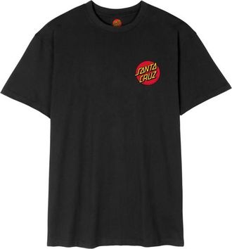 Santa Cruz Classic Dot Chest T-Shirt - Unisex | schwarz