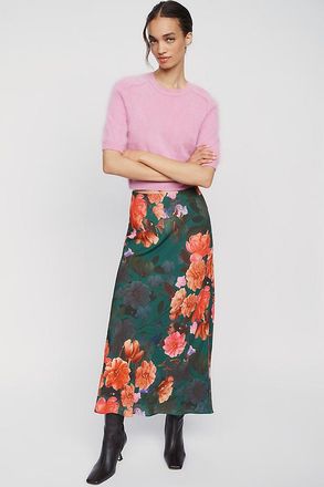 Favorite Daughter Midi Slip Skirt