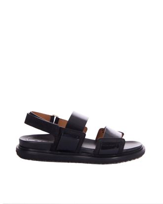 Marni Black Solid Sandals