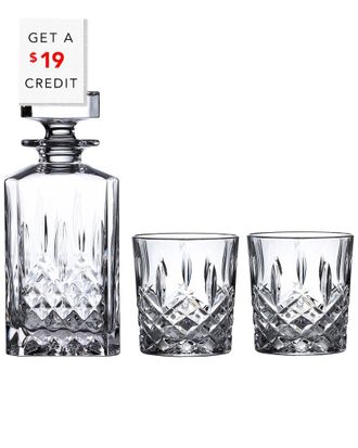 Waterford Marquis By Waterford Markham Square Decanter & Dofs Set With $20 Credit