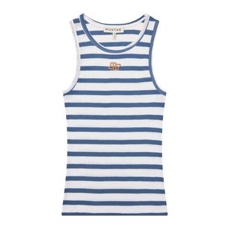 Munthe Dames, Tops, Blauw, Maat: M