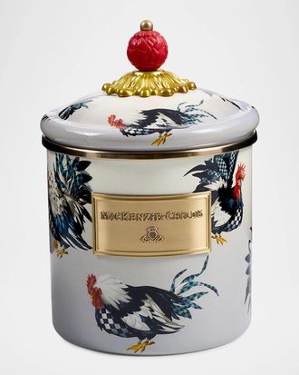 MacKenzie-Childs Henhouse Small Canister