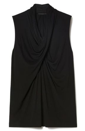 Marina Rinaldi Panetto Twist Shell in Black at Nordstrom, Size Xx-Large