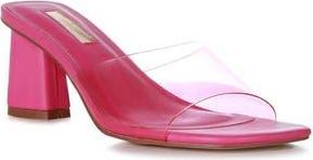 London Rag Clear Flirt Slide Sandal in Pink at Nordstrom Rack, Size 8