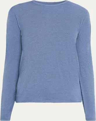 Majestic Filatures Machine Washable Cashmere Scoop-Neck Pullover