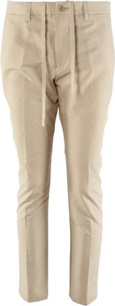 HUGO BOSS Commuter Slim Chinos - Heren - Chinos - Beige - L - Leer - Broeken