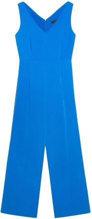 Elena Miro Mouwloze Cady Jumpsuit - Dames - Jumpsuits - Blauw - 4XL - Jumpsuits & Playsuits