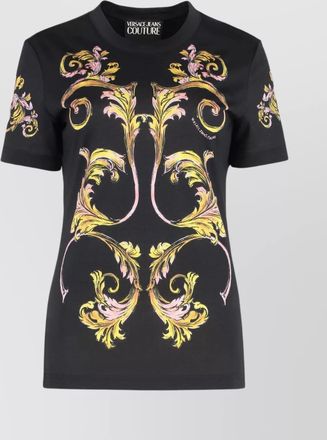 Versace Jeans Couture graphic print crew-neck cotton t-shirt