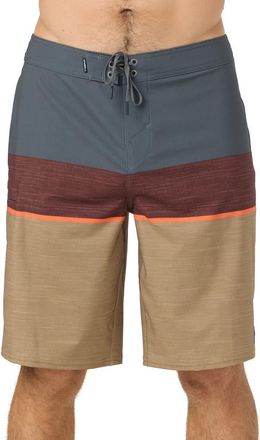 O'Neill Hyperfreak Heat Block Swim Trunks in Dark Khaki at Nordstrom, Size 32