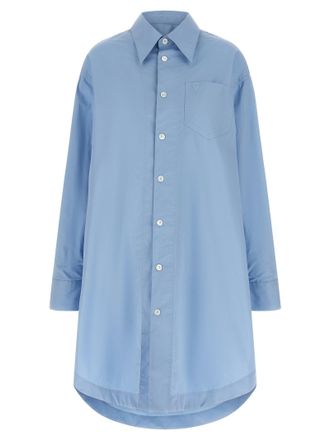 Ami Womens Ami De Coeur Shirt Dress