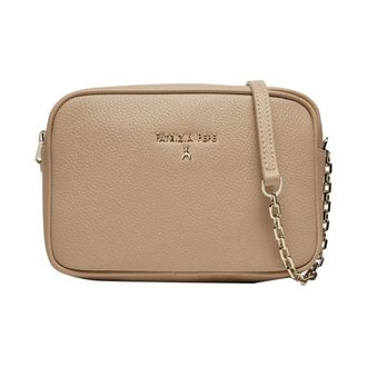 Patrizia Pepe Patrizia Pepe, Cross Body Bags, female, Beige, Size: ONE SIZE Glam Mini Bag with Detachable Strap