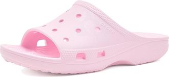 Crocs Classic Saturday Slides Womens Slide Shoes Pink Milk : 11 M, Synthetic