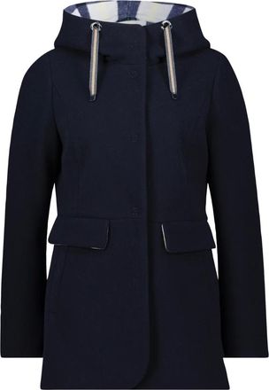 AMBER & JUNE Jassen, Dames, Blauw, 3Xl, Gewatteerde winterjas