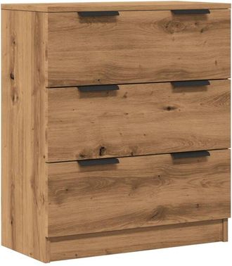 vidaXL Vidaxl - Aparador de madera de ingeniería roble artisan 60x30x70 cm