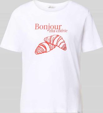 b.young T-Shirt mit Motiv-Print Modell SOBBE in Weiss, Gr&ouml;&szlig;e XXL