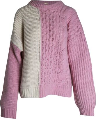 Stine Goya Stine Goya Chunky Knit Sweater in Multicolor Wool