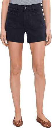 Madewell The Emmy Short Womens Shorts Classic Navy : 24, Cotton/Elastane