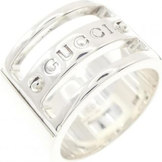 Gucci Silver 925 Band Ring (Pre-Owned)
