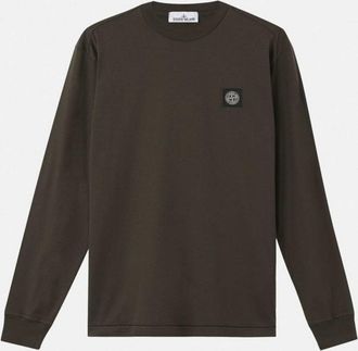 Stone Island PATCH LOGO 2100031 LS T SHIRT Size: XXL, colour: GREY