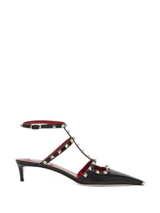 Valentino Garavani Black Studded Pumps