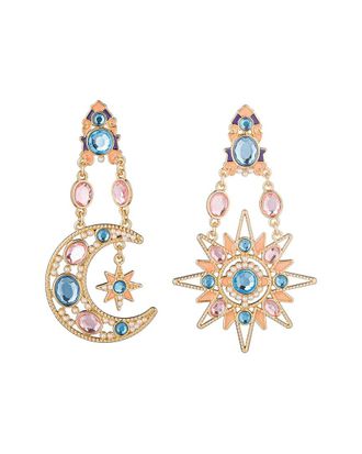 Eyecandy LA Eye Candy La Star & Moon Earrings