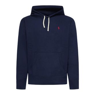Polo Ralph Lauren Hoodies, male, Blue, Size: 2XL Polo Ralph Lauren Sweaters