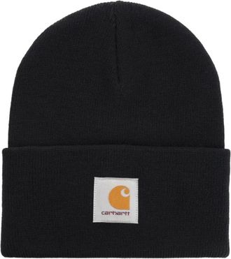 Carhartt Work in Progress Zwarte Zijde & Nylon Hoeden - unisex - Hoeden - Zwart - ONE Size - Nylon - Accessoires