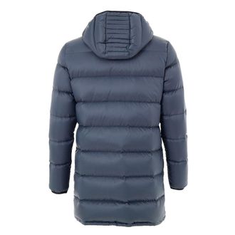 Moose Knuckles Mens Gray Nylon Coat Clothing