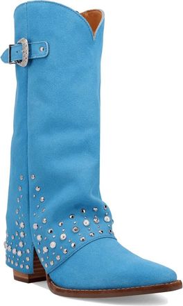 Dingo Howdy Honey Rhinestone Western Boot in Blue at Nordstrom, Size 9.5