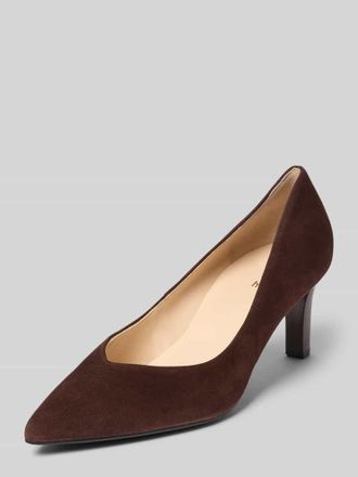 H&ouml;gl Pumps aus echtem Leder Modell Penny in Dunkelbraun, Gr&ouml;&szlig;e 38,5