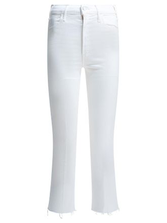Mother Hustler Ankle Fray Schlagjeans