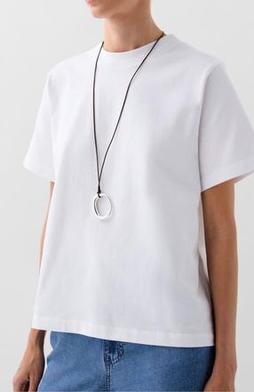 Scalpers Heavy Solid Tee in White at Nordstrom, Size Small Eu