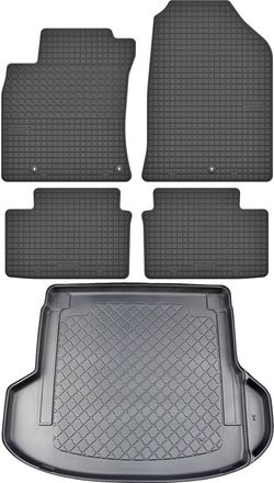 OEM Kia Proceed Iii Estate Desde Diciembre De 2018. Juego De Alfombrillas De Goma Para Coche Y Alfombrilla Para Maletero