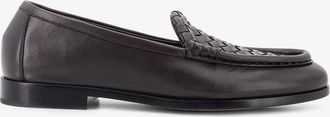 Bottega Veneta Mocassini Silenzio in pelle con motivo Intrecciato - BOTTEGA VENETA - gender_Woman
