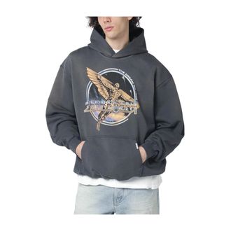 Represent Hoodies, male, Gray, Size: XL Golden Tour Hoodie