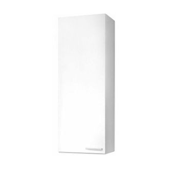 HOGAR 24 Columna De Ba&ntilde;o Supendida Con 1 Puerta, Color Blanco Brillo