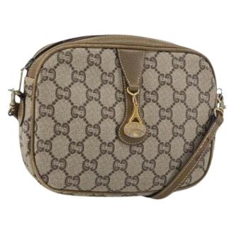 Gucci Pre-owned Cross Body Bags, female, Beige, Size: ONE SIZE Pre-owned Plastic Cross Body Bag