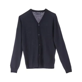 Karl Lagerfeld Cardigans, male, Black, Size: XL Cardigan Basic