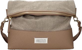 Maison Margiela Fabric Schoudertas - Dames - Schoudertassen - Beige - ONE Size - Tassen