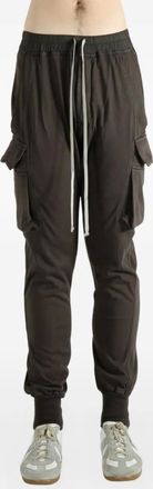 Rick Owens Mastodon-cut drawstring cargo pants - Brown